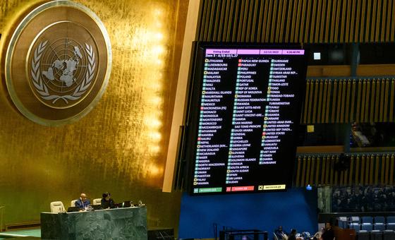 UPDATING LIVE: UN General Assembly votes by large majority for immediate humanitarian ceasefire during emergency session